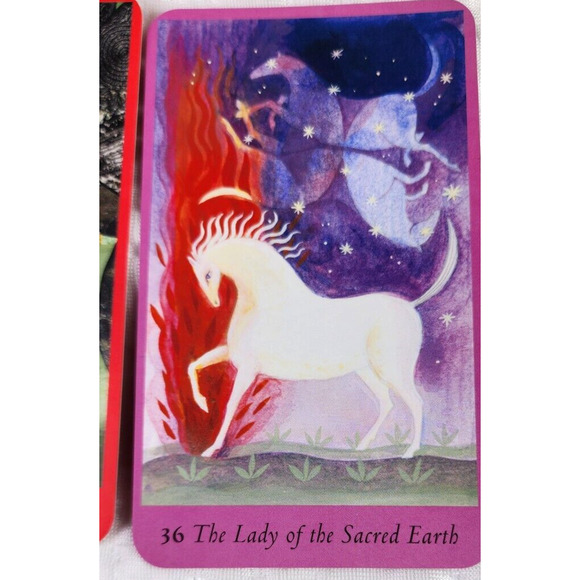 The Celtic Oracle John Matthews 40 Tarot Cards + 224p Book Divination - Picture 9 of 12